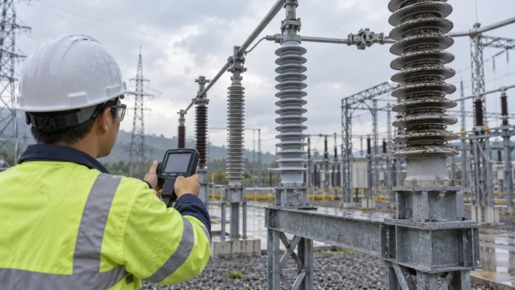 mantenimiento por condición de aisladores contaminados; priorización de intervención